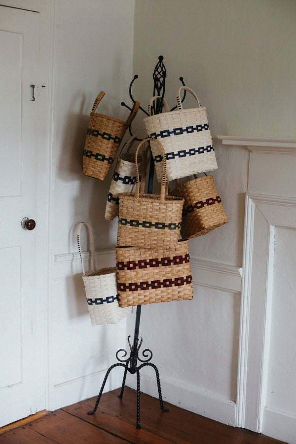 New England Woven Lunch Basket