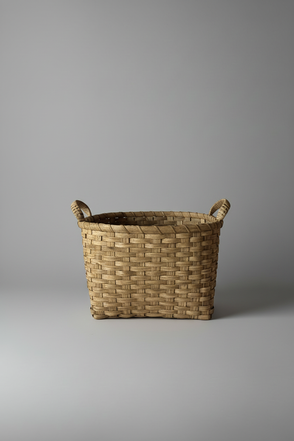 Basket with grey backdrop